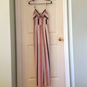 Striped Jumpsuit